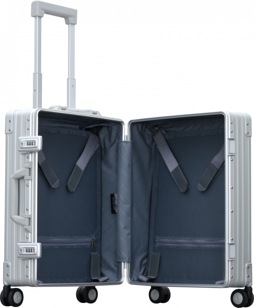 21" DOMESTIC CARRYON - PLATIN - Reisekoffer für anspruchsvolle Weltenbummler